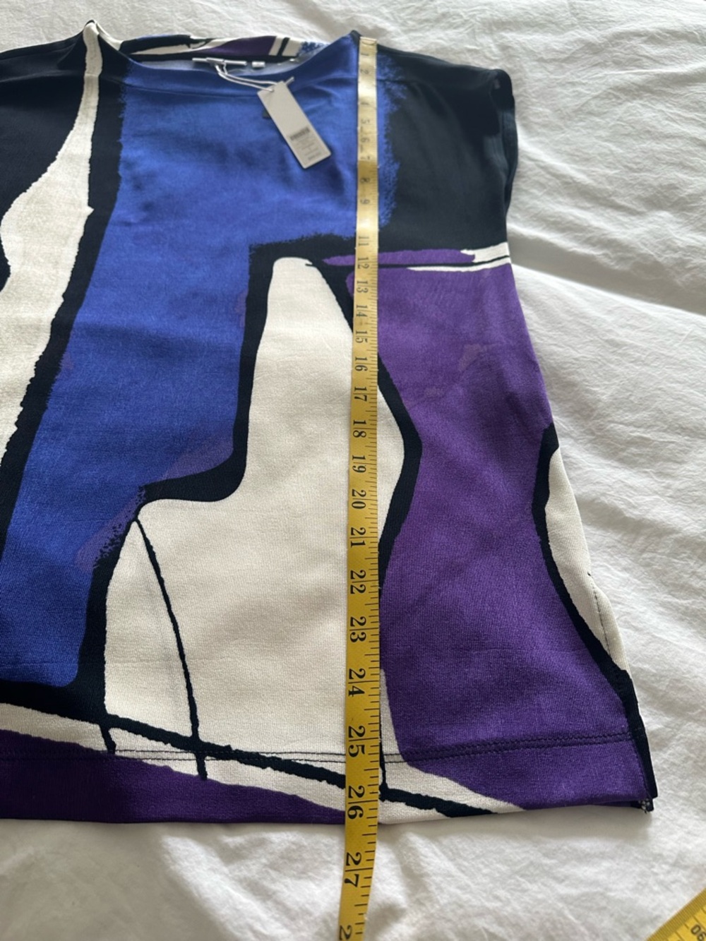 Chico's NWT color block sleeveless tunic top, size medium (1) - Picture 8 of 10